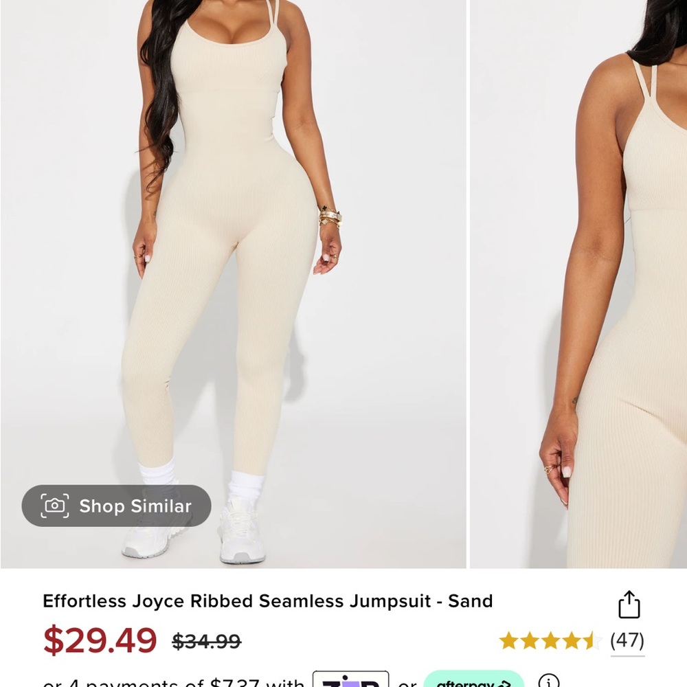 Fashion nova ribbed bodysuit